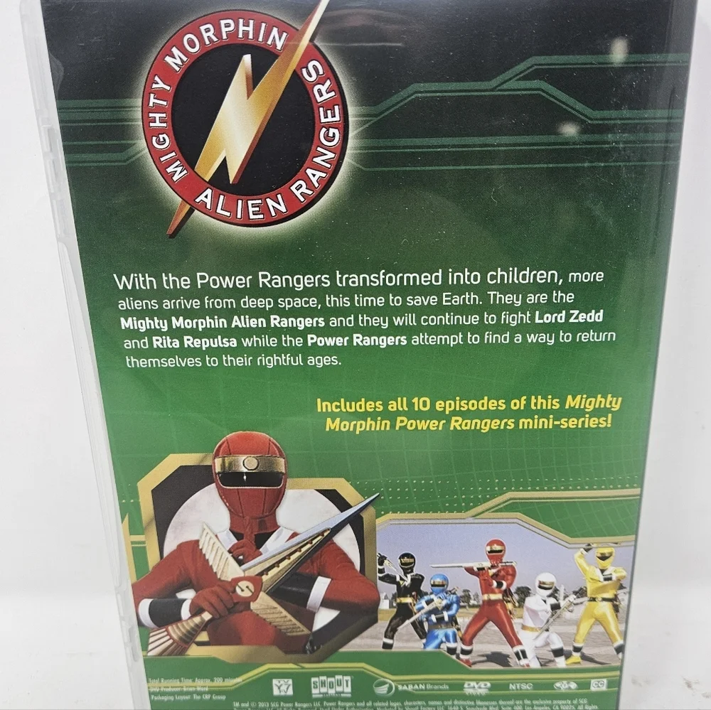 Mighty Morphin Alien Rangers DVD 2013 - Picture 2 of 4